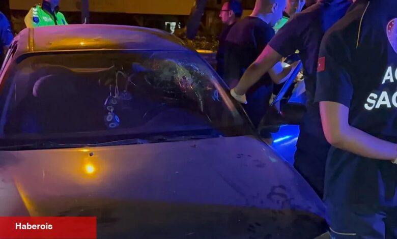 Alkollü şoför bariyerlere çarptı: 1 kişi yaralandı