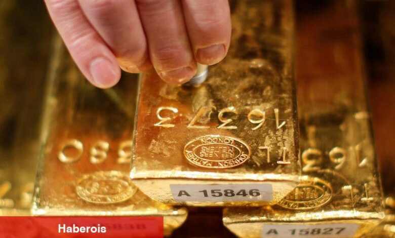 Altın fiyatları zayıf dolar ile 1 aylık düşükten yükseldi; ticaret muahedesi umutları çıkarları sınırlıyor - Haberois Altın fiyatları zayıf dolar ile 1 aylık düşükten yükseldi; ticaret muahedesi umutları çıkarları sınırlıyor