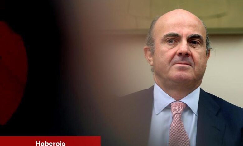AMB’nin %2 enflasyon maksadına ulaşmak yolunda olduğunu Lider Yardımcısı De Guindos söyledi