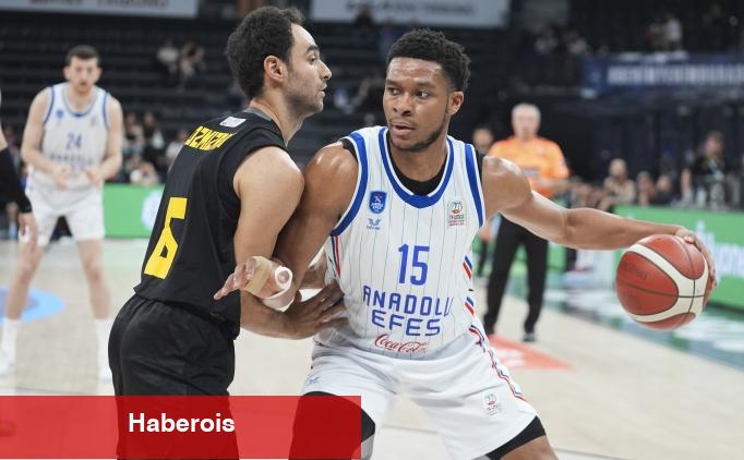 Anadolu Efes, Mersin'de yarı finale yükseldi - Haberois Anadolu Efes, Mersin'de yarı finale yükseldi
