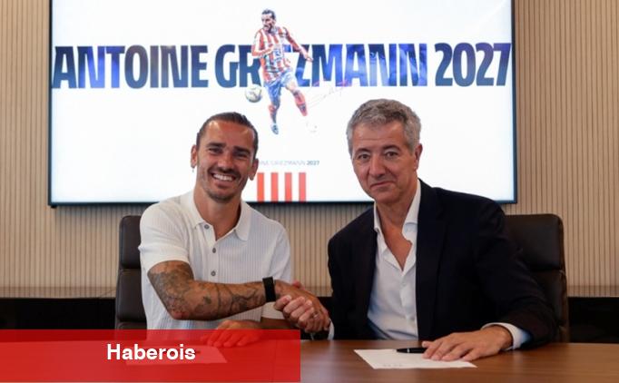 Atletico Madrid ve Griezmann mukavele uzattı - Haberois Atletico Madrid ve Griezmann mukavele uzattı