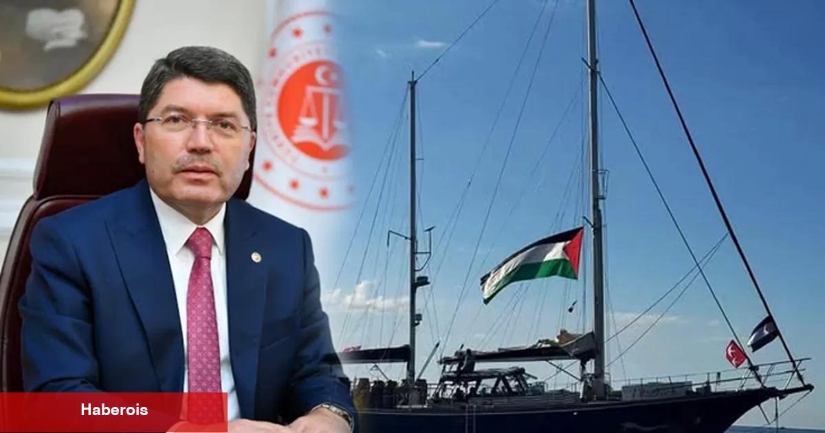 Bakan Tunç'tan Madleen gemisi saldırısına sert reaksiyon: İnsanlığın vicdanını maksat aldılar