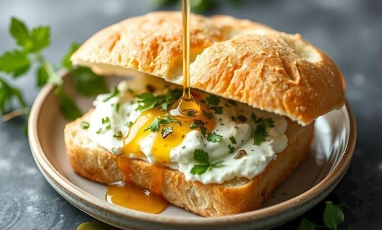 Ballı Peynirli Tost Tanımı