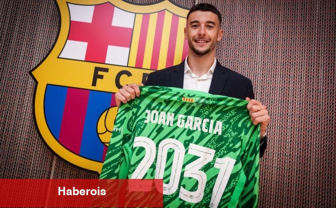 Barcelona'da kaleye 25 milyonluk destek