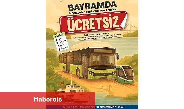 Bayram boyunca ulaşım fiyatsız