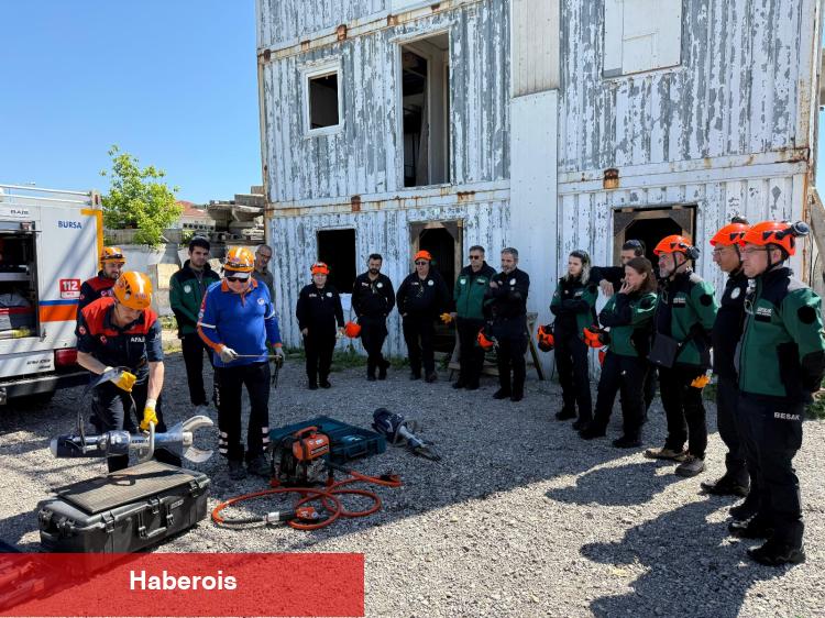 BESAK, Kentsel Arama Kurtarma Akreditasyonu aldı