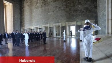 Beşiktaş Kulübü Lideri Serdal Adalı ve yönetim kurulu, Anıtkabir'i ziyaret etti