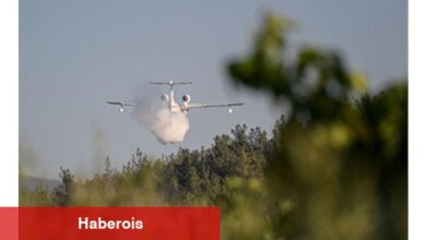 Bornova Yakaköy'de yangınla uğraş sürüyor