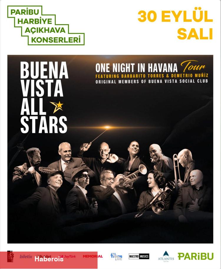 Buena Vista All Stars, Küba büyüsünü İstanbul'a taşıyor