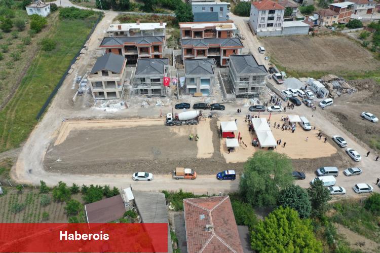 Bursa Osmangazi'de Aksungur Spor Tesisi'ne birinci harç döküldü