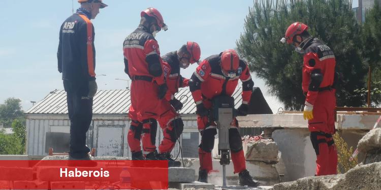 BUSKİ Arama Kurtarma grubu akredite oldu