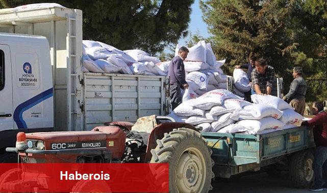 Büyükşehir'den yem dayanağıyla süt üretimine güçlü katkı