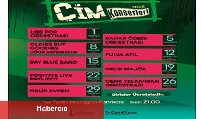 Çim Konserleri 1 Temmuz'da başlıyor - Haberois Çim Konserleri 1 Temmuz'da başlıyor