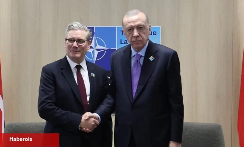 Cumhurbaşkanı Erdoğan, Starmer’ı kabul etti