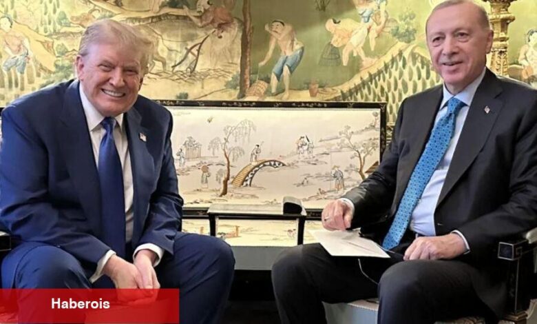 Cumhurbaşkanı Erdoğan ve Trump bir ortaya geldi