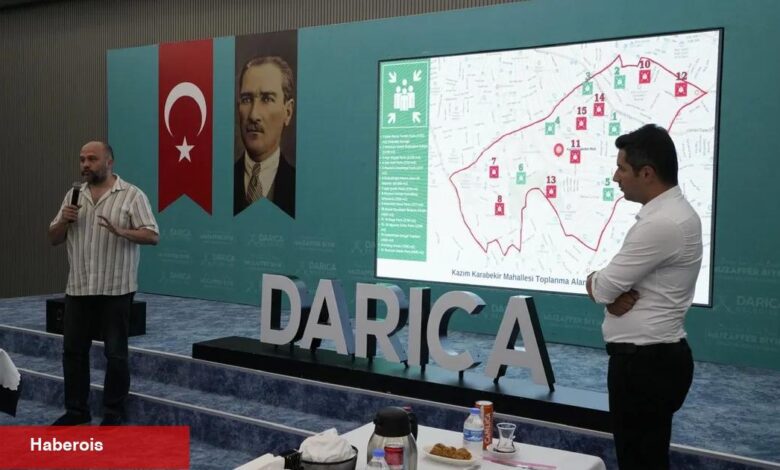 Darıca’da afet toplanma alanları için kritik toplantı
