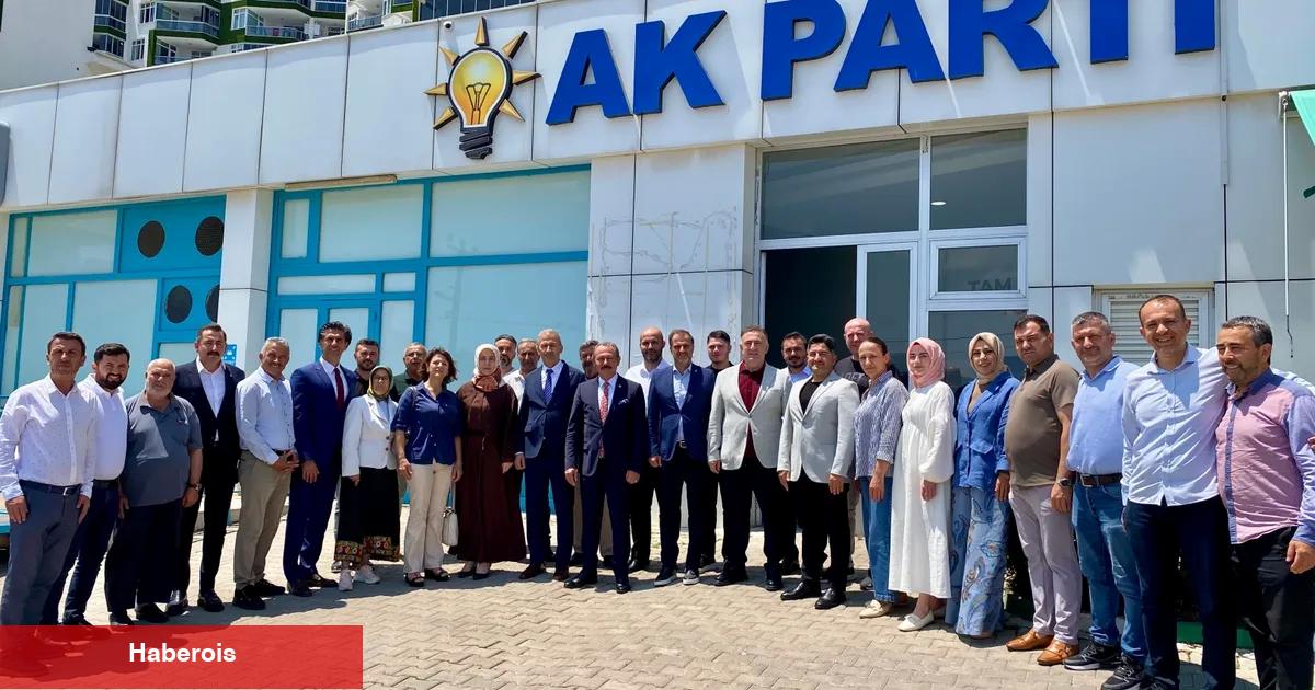 Denizli Milletvekili Şahin Tin'den Mudanya'da teşkilat çalışması