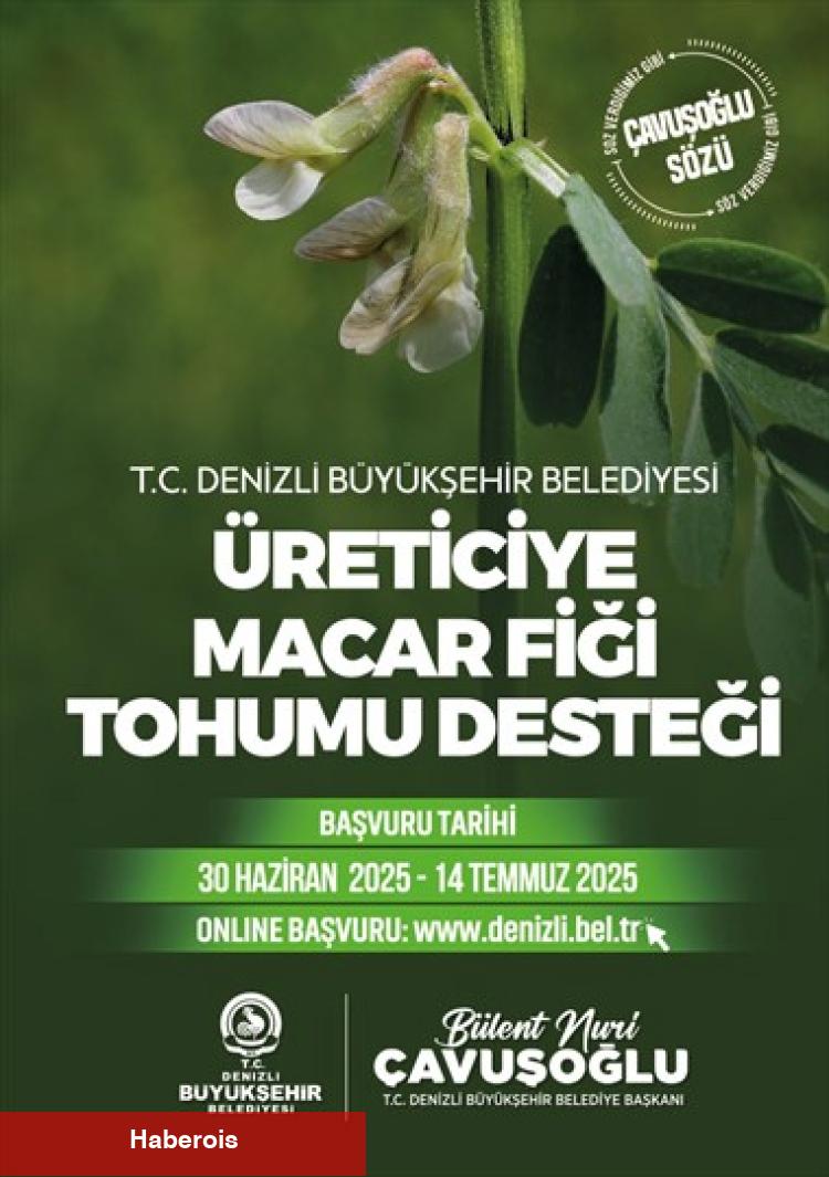 Denizli’de kırsal üretime güçlü dayanak paketi