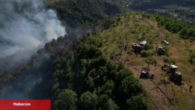 Düzce Yığılca’da orman yangını! - Haberois Düzce Yığılca’da orman yangını!