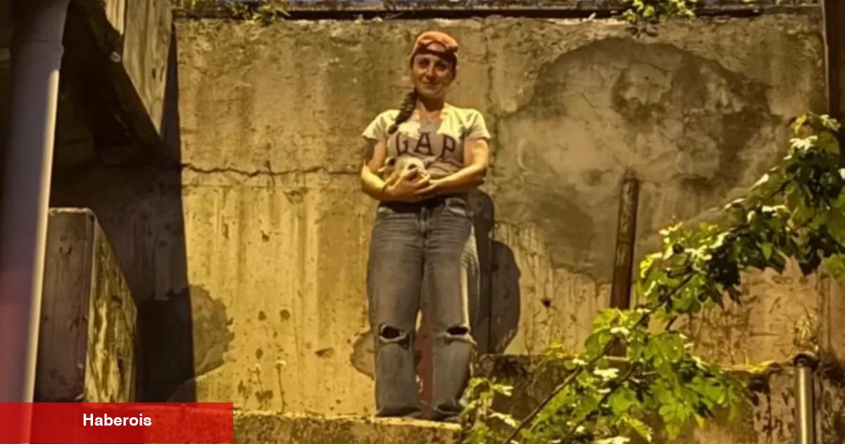 Düzce'de hassaslık... Canını hiçe sayıp, mahsur kalan yavru kediyi kurtardı!
