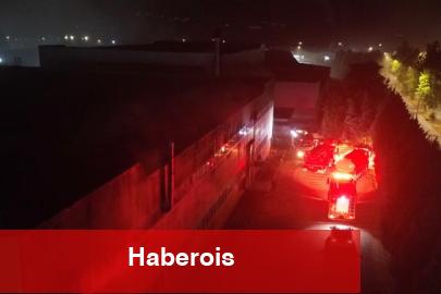 Düzce'de mobilya fabrikasında yangın