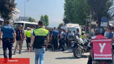 Düzce'de trafik kazası: 2 polis memuru yaralandı