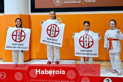 Edirne İl Karate Şampiyonası’nda 16 madalya ile büyük başarı!