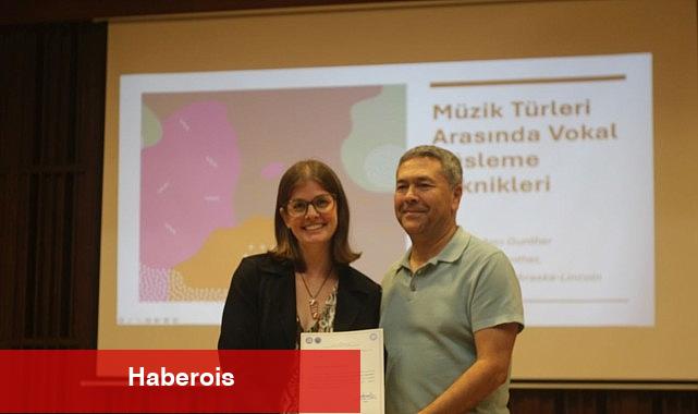Ege Üniversitesinde "Vokal Süsleme Teknikleri" Workshopu