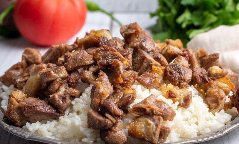 Etli Pirinç Pilavı Tanımı