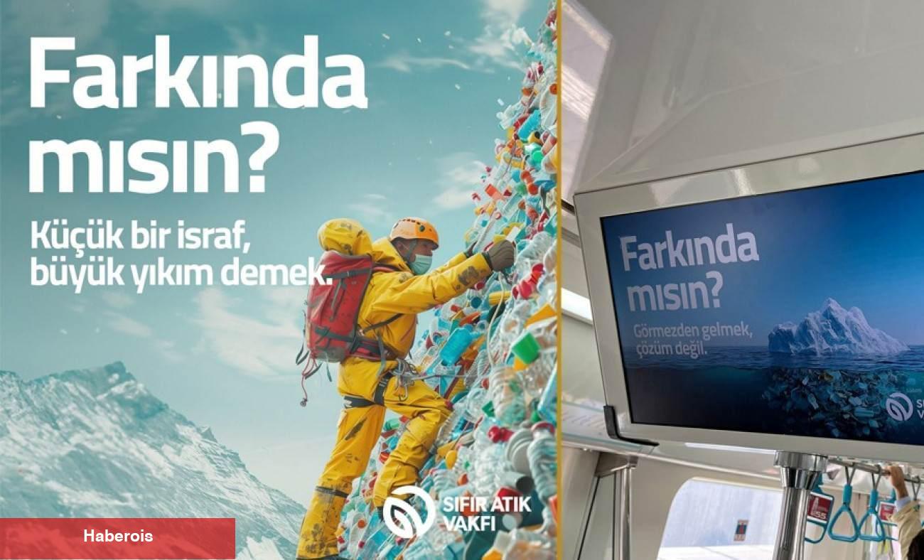 "Farkında mısın?" kampanyasıyla atıkların zararlarına dikkat çekiliyor