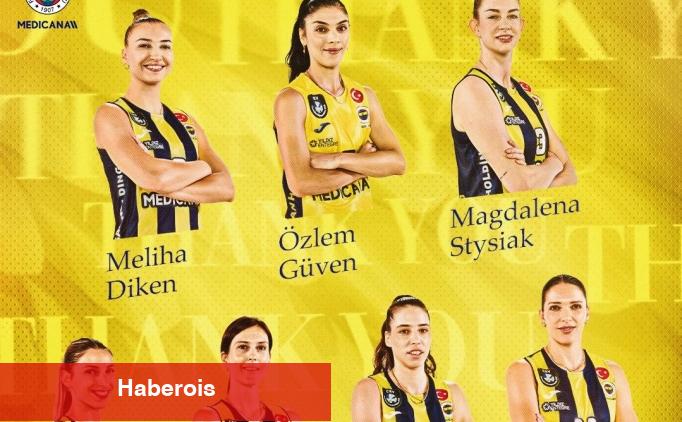 Fenerbahçe, 7 voleybolcuyla yolları ayırdı - Haberois Fenerbahçe, 7 voleybolcuyla yolları ayırdı