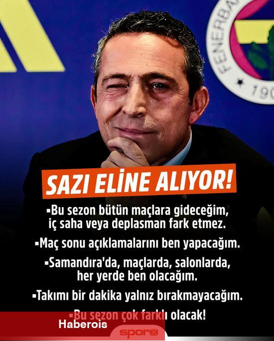 Fenerbahçe'de kaptan Ali Koç