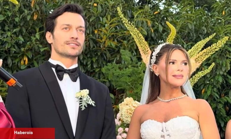 Feyyaz Şerifoğlu ve Merve Dinçkol dünyaevine girdi! Düğünde gözyaşlarını tutamadı - Haberois Feyyaz Şerifoğlu ve Merve Dinçkol dünyaevine girdi! Düğünde gözyaşlarını tutamadı