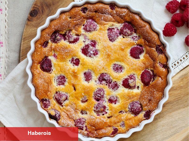 Frambuazlı Clafoutis (Klafuti)