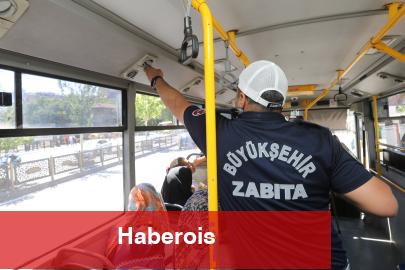 Gaziantep’te toplu taşımaya serinlik kontrolü
