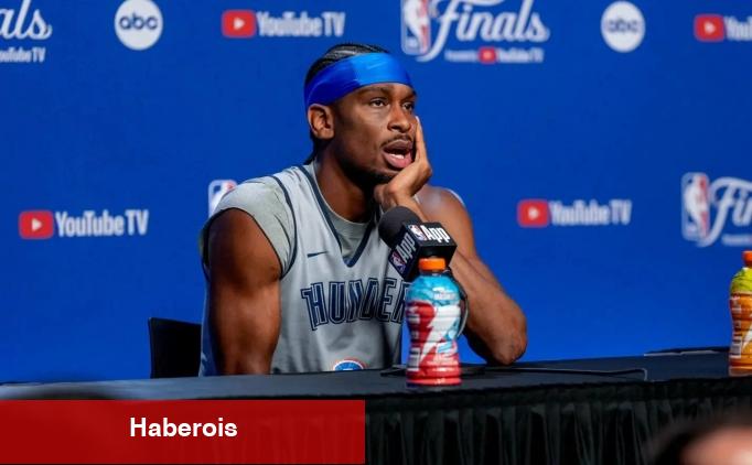Gilgeous-Alexander, 6. maç öncesi: "Indiana'dan en sert yumruğu bekliyoruz" - Haberois Gilgeous-Alexander, 6. maç öncesi: "Indiana'dan en sert yumruğu bekliyoruz"