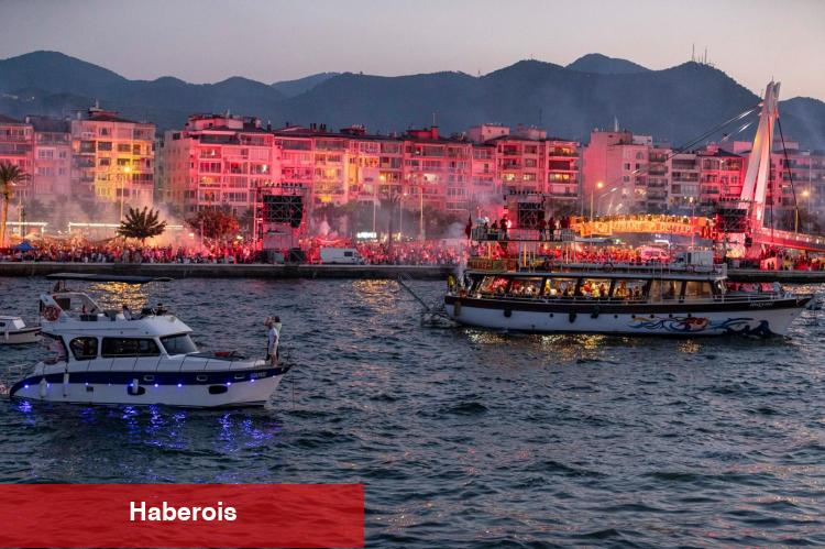 Göztepe’nin 100. yılında gökyüzü sarı-kırmızı - Haberois Göztepe’nin 100. yılında gökyüzü sarı-kırmızı