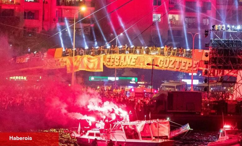 Göztepe’nin 100. yılında gökyüzü sarı-kırmızı - Haberois Göztepe’nin 100. yılında gökyüzü sarı-kırmızı