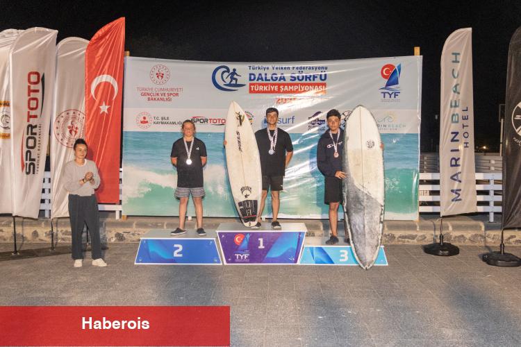 Hataylı sörfçülere Türkiye Şampiyonası'nda 6 madalya
