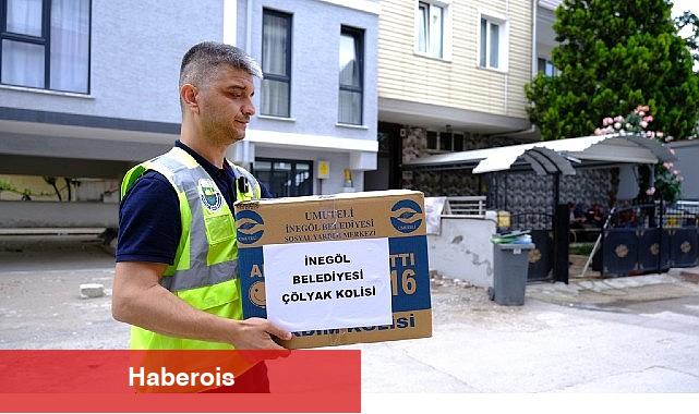 İnegöl Belediyesinden Bayram Öncesi Gönül Köprüsü