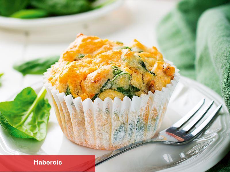 Ispanaklı Muffin