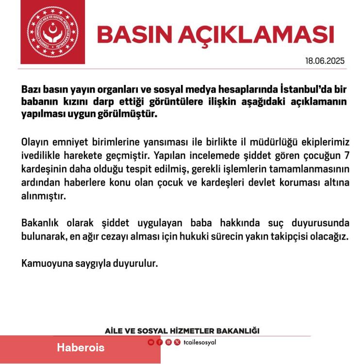İstanbul’da babadan çocuğuna şiddet! 8 kardeş devlet müdafaasında - Haberois İstanbul’da babadan çocuğuna şiddet! 8 kardeş devlet müdafaasında