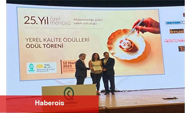 İzmir Büyükşehir Harikalığı Arayış Sempozyumu'ndan mükafatla ayrıldı