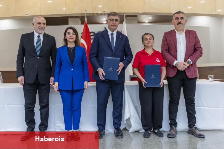 İzmir Büyükşehir ile İZELMAN ortasında TİS imzalandı - Haberois İzmir Büyükşehir ile İZELMAN ortasında TİS imzalandı