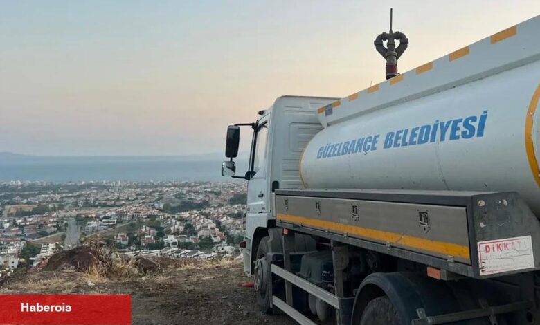 İzmir Güzelbahçe Belediyesi 7/24 yangın teyakkuzunda - Haberois İzmir Güzelbahçe Belediyesi 7/24 yangın teyakkuzunda