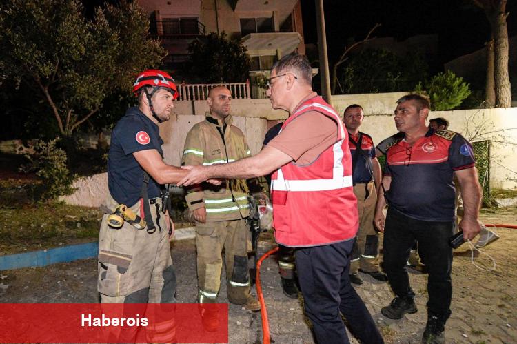 İzmir’de yangın kâbusu! 20 mesken yandı, takımlar seferber oldu
