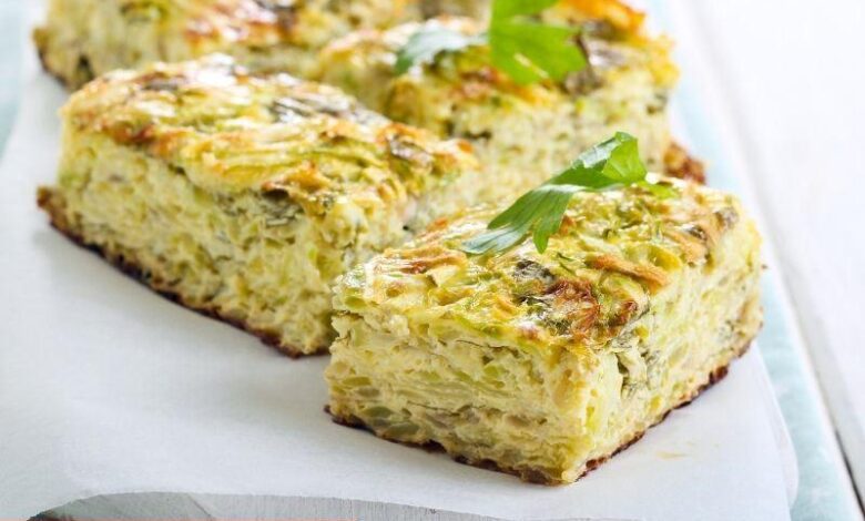 Kabaklı Frittata Tanımı