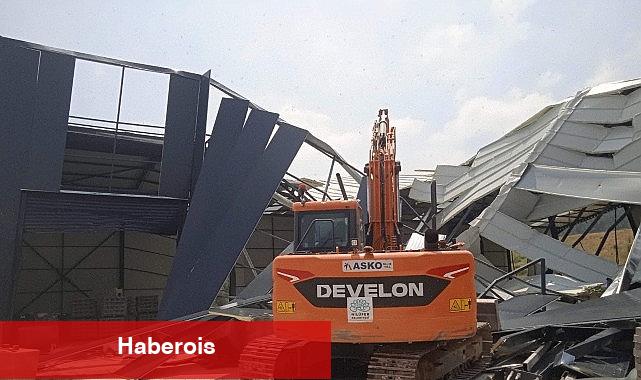 Kayapa'da kaçak fabrika yıkıldı - Haberois Kayapa'da kaçak fabrika yıkıldı