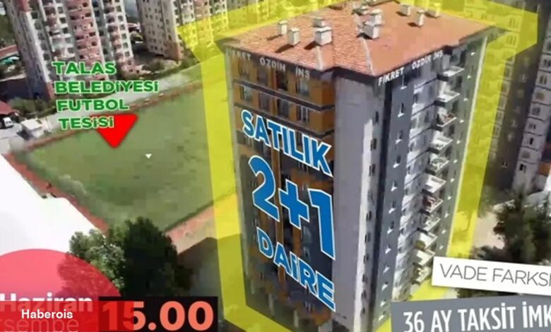 Kayseri Talas'tan taksitli yatırım fırsatı - Haberois Kayseri Talas'tan taksitli yatırım fırsatı