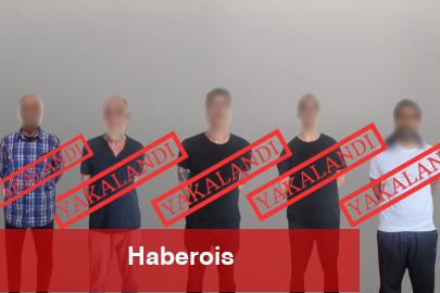 Kırmızı bültenli 5 hatalı daha yakalandı